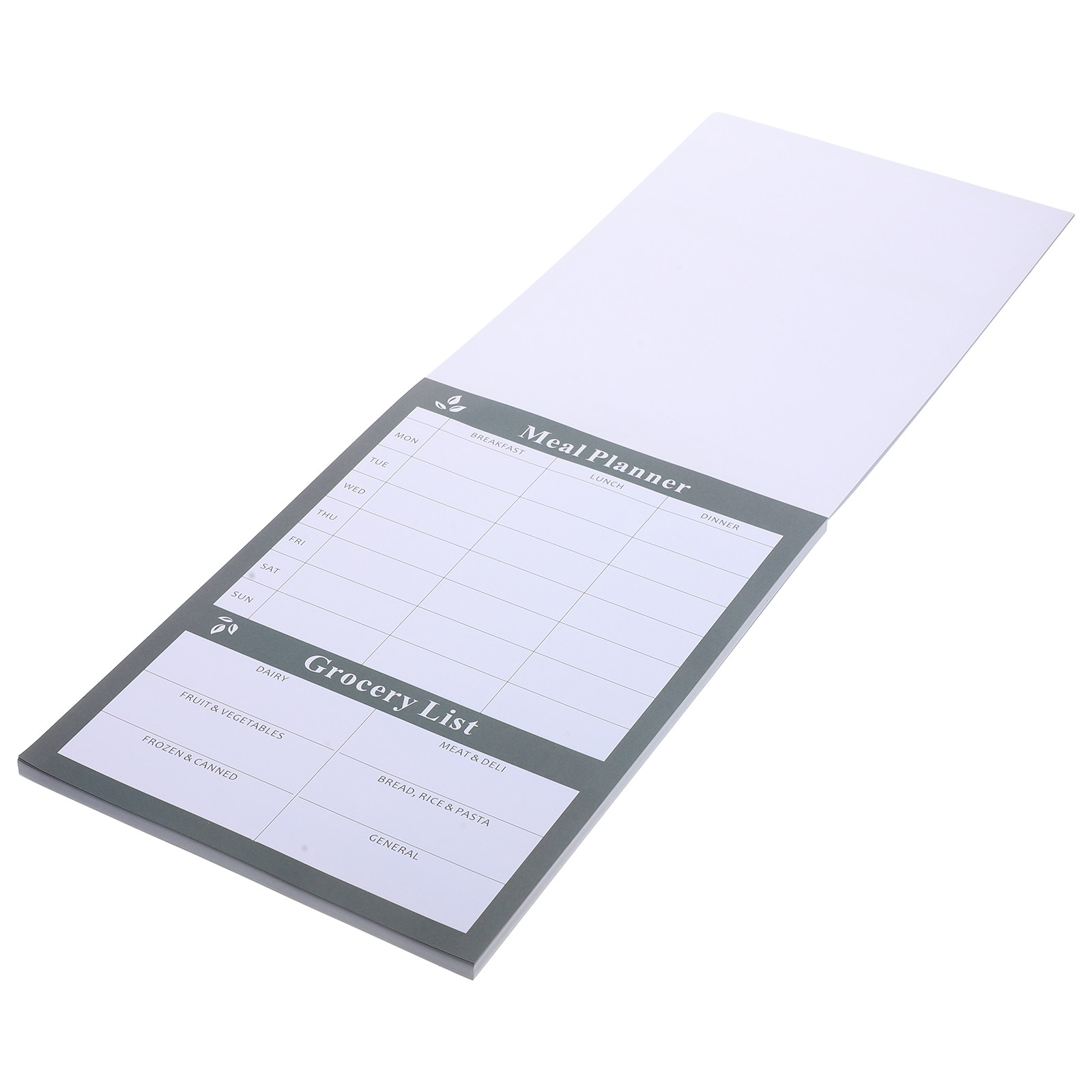 Fitness Nutrition Guide - Household Diet Tearable Notebook Planner Visual